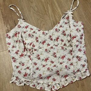 Sienna Sky Cream Floral Camisole Top